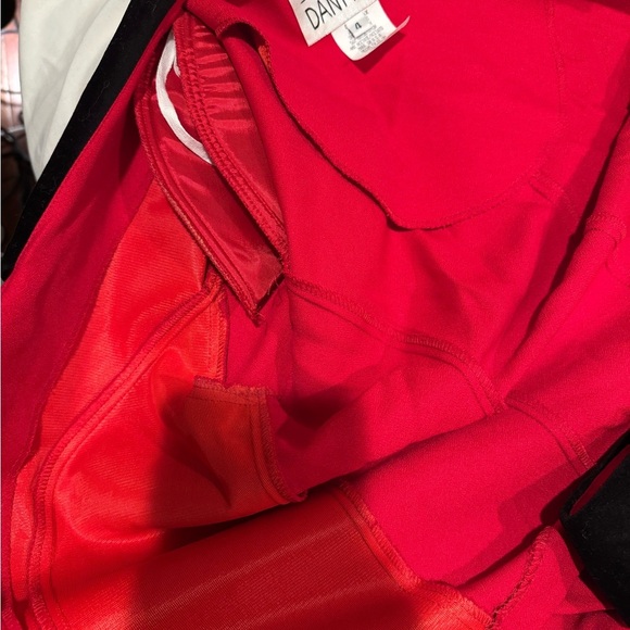 Cherry Red and Black Velvet Blazer Tailored Fit - Picture 9 of 9